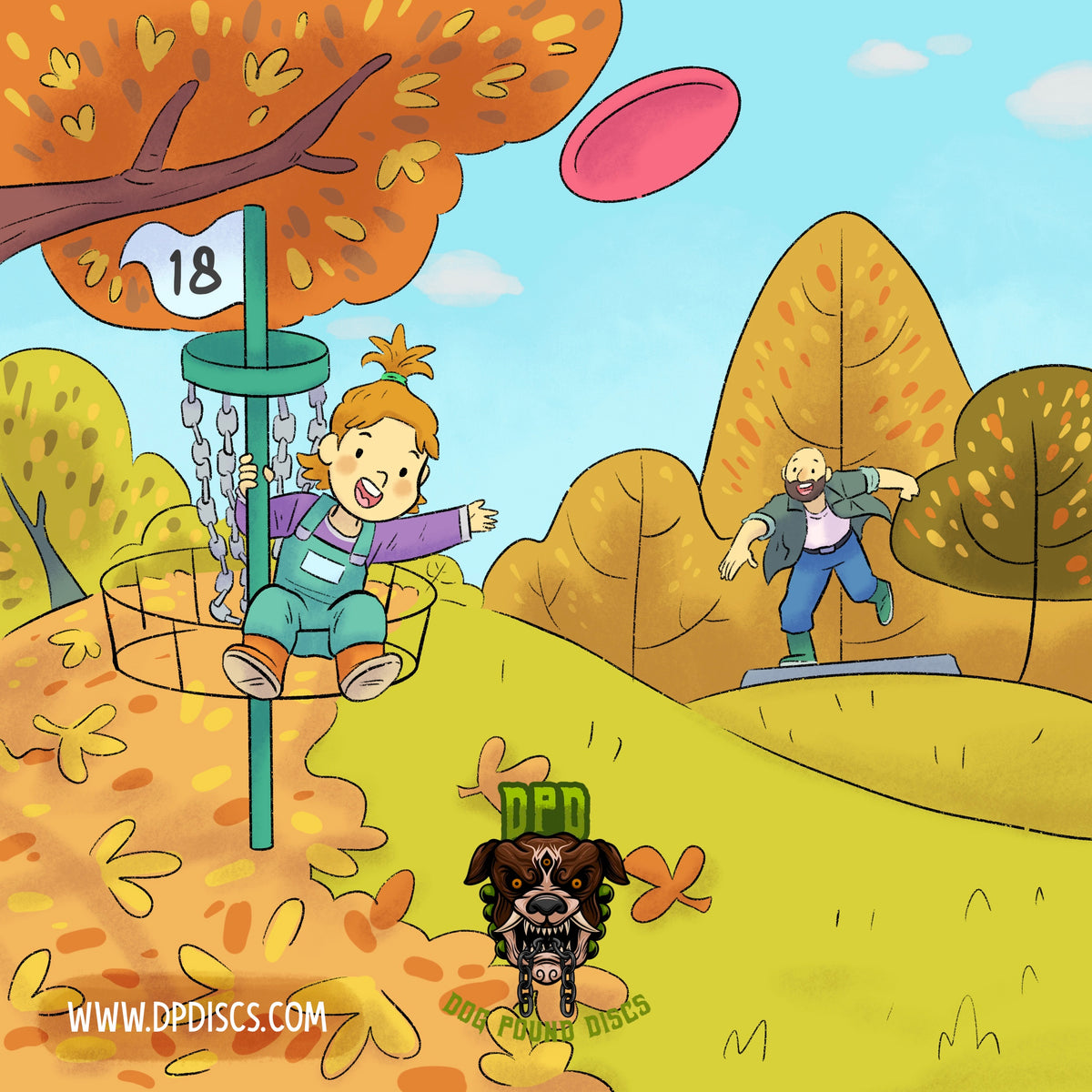 Disc Golf With Dad! Dog Pound Discs